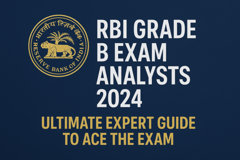 rbi grade b exam analysis