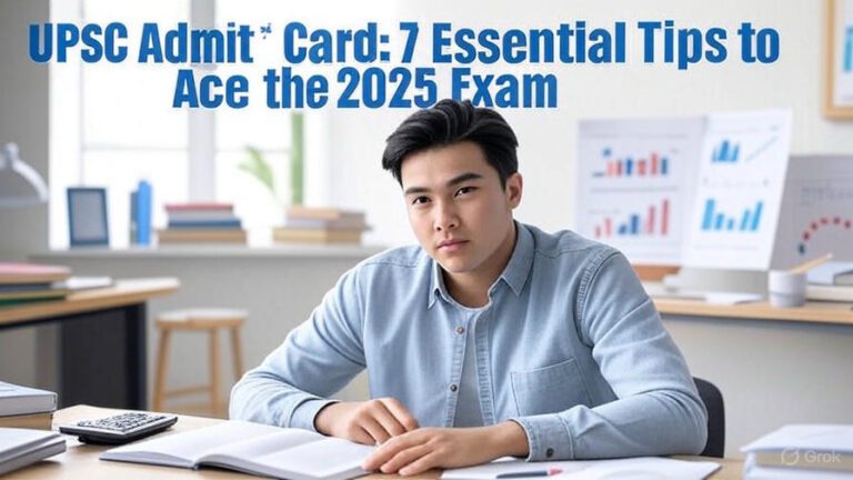 upsc admit card​​